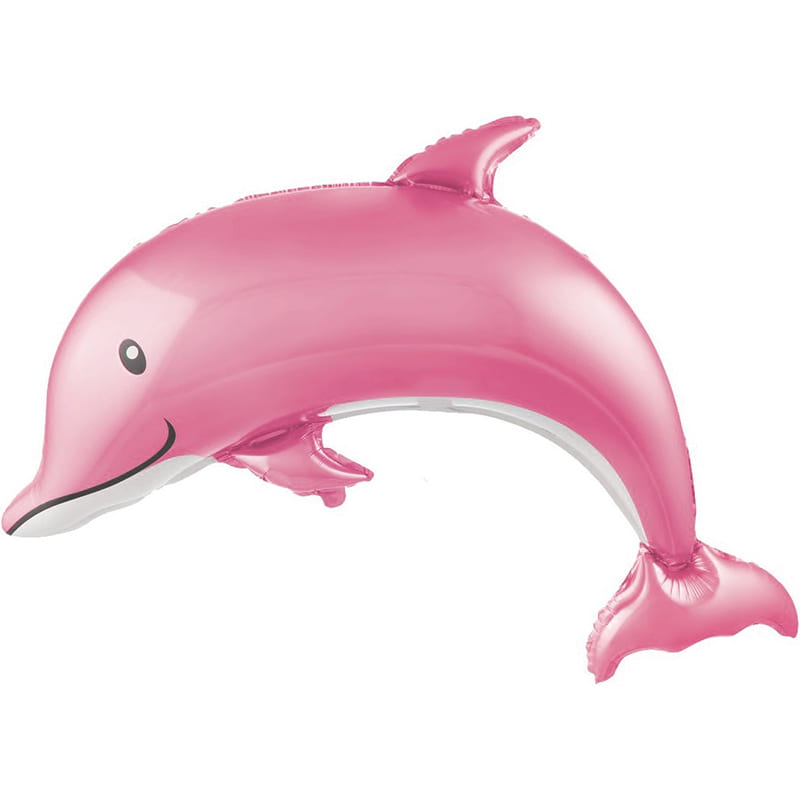 Шар Розовый дельфин